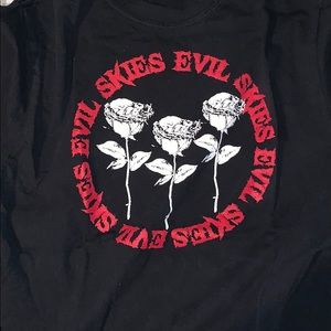Half Evil: Evil Skies limited edition t shirt